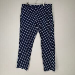 Ralph Lauren RLX Men Golf Pants 35 Blue Navy Performance Animal Lion Print 30